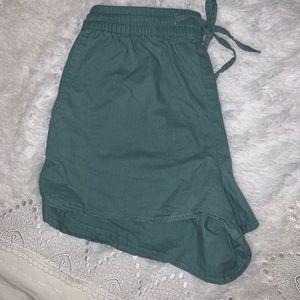 Turquoise shorts